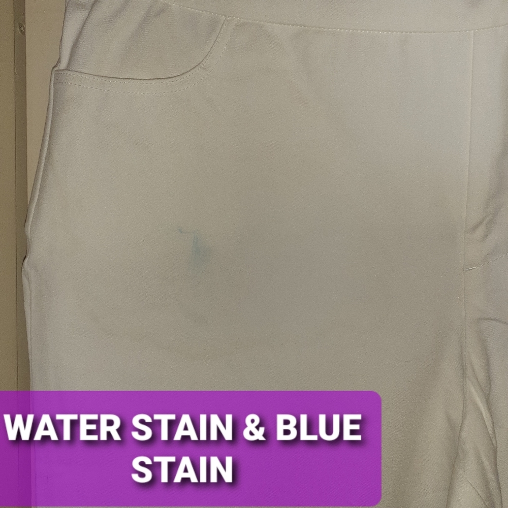 Pull up pants. NWOT. 18W. Never worn. Has stains. - Picture 3 of 8
